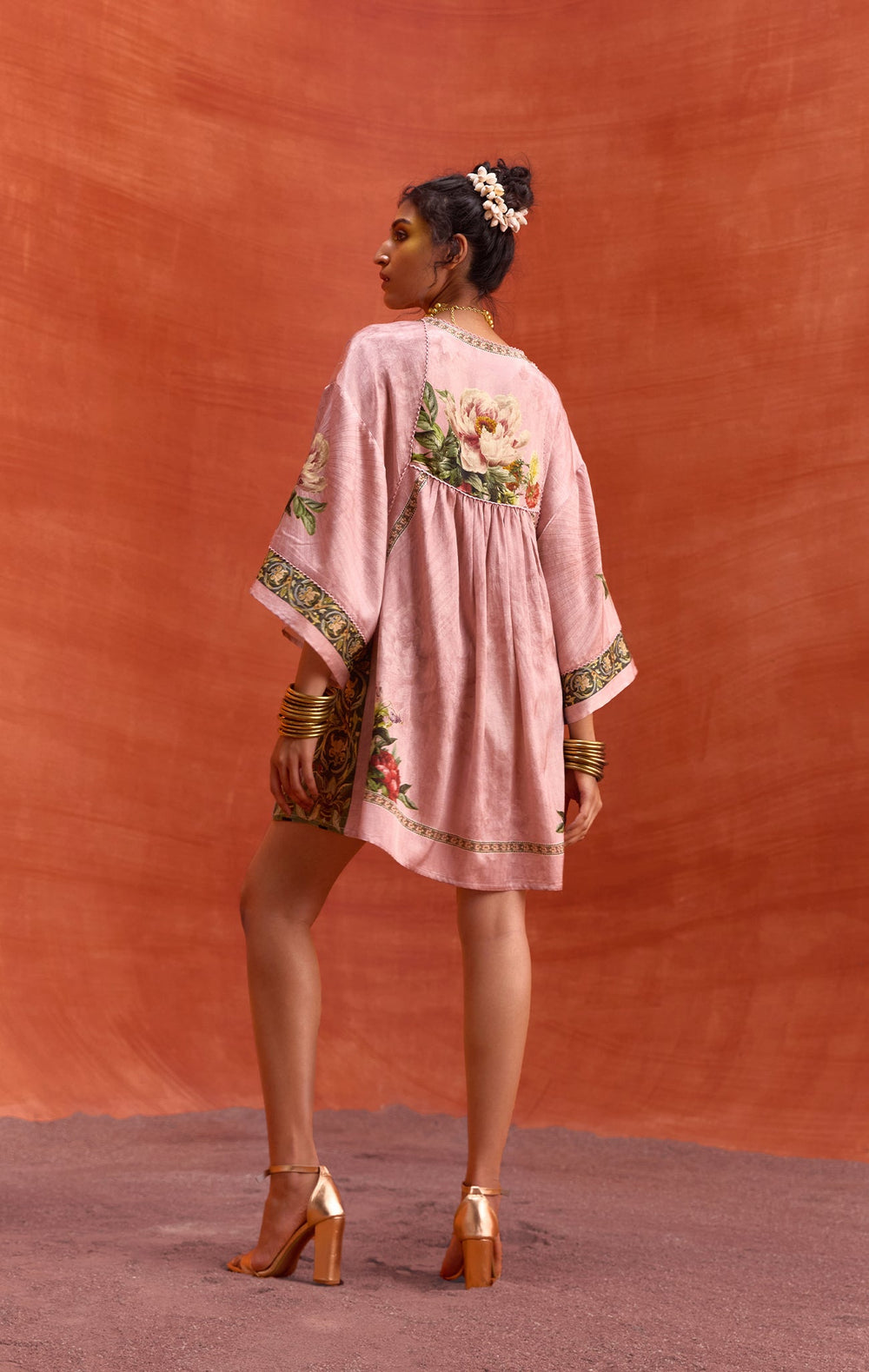 Melinda Dress Dusty Mauve