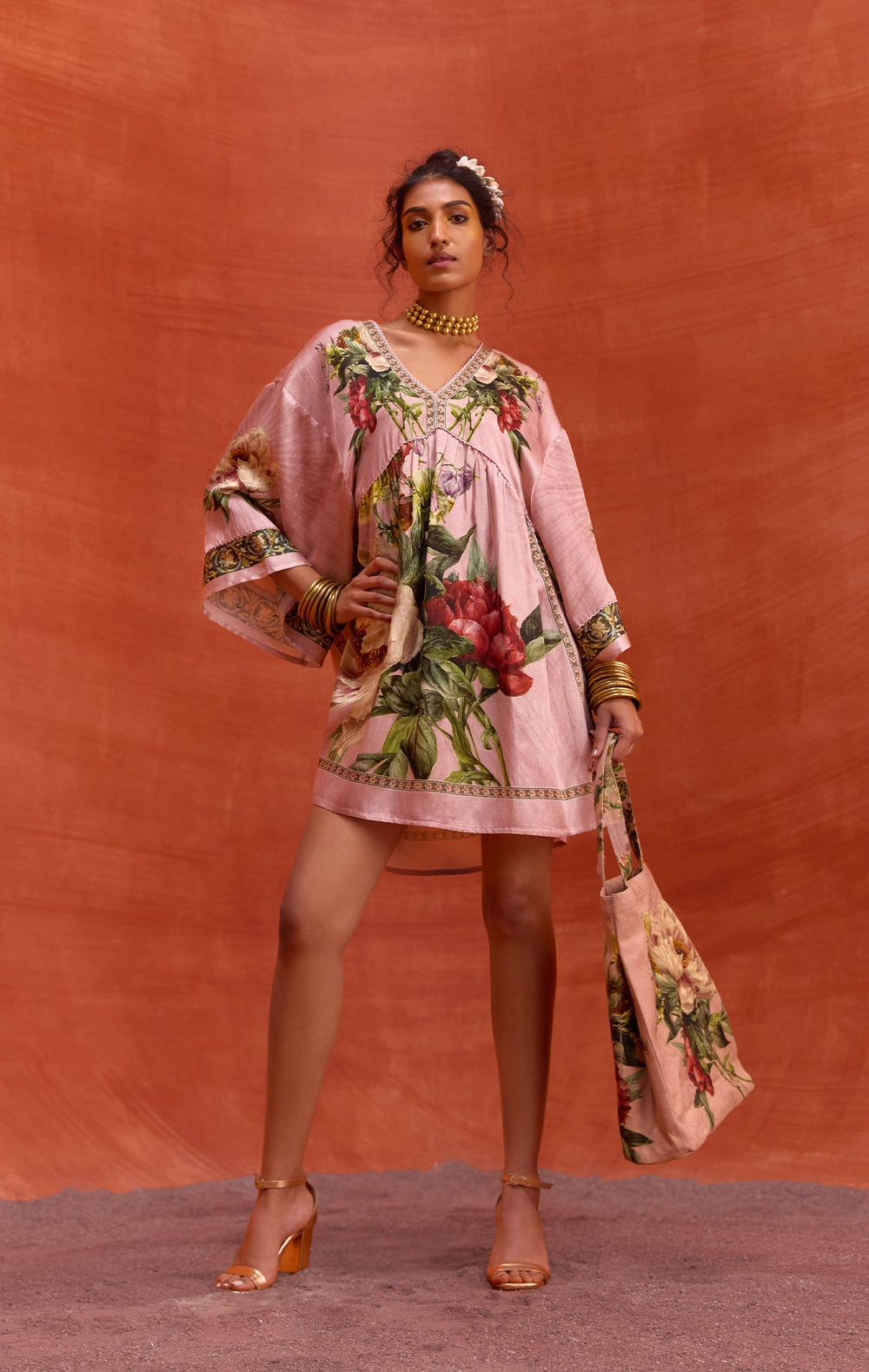Melinda Dress Dusty Mauve