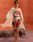 Rosalia Dress With Cape