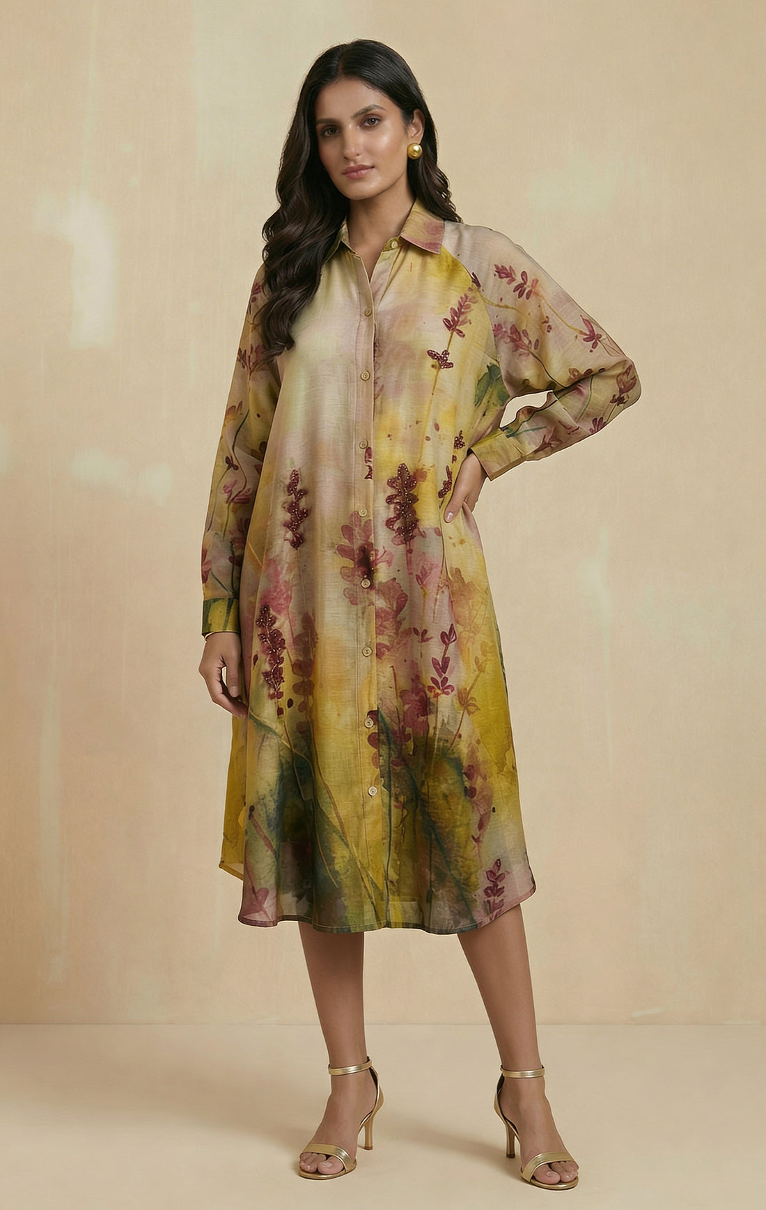 Stella shirt dress