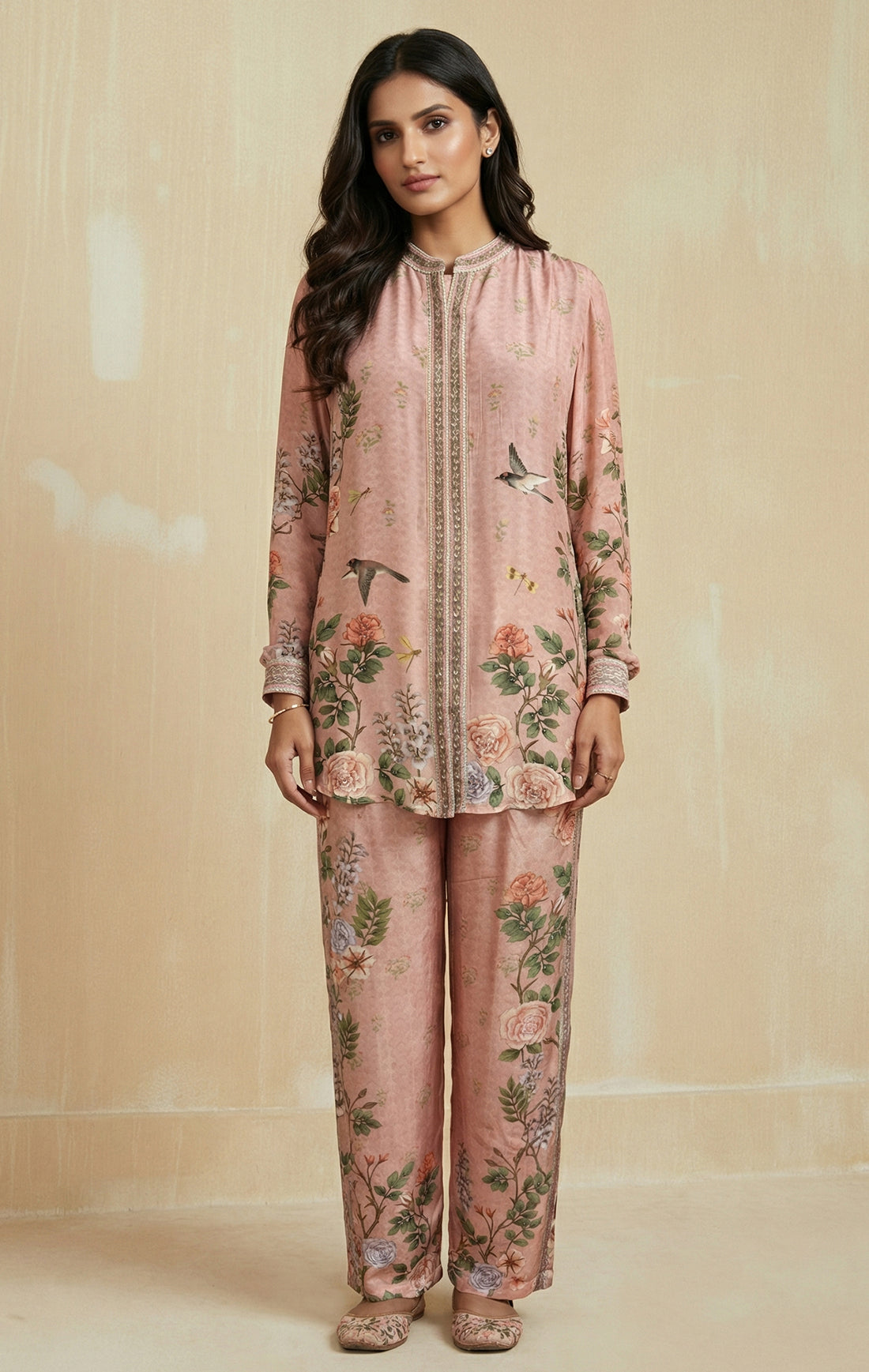 When it comes to best gifts for mother on mother's day , a co-ord set hits a rare sweet spot — it is thoughtful, practical, and genuinely stylish. The Elsie Co-Ord Set is a beautifully matched two-piece that takes the guesswork out of getting dressed and replaces it with something far better: quiet confidence. An Indo-Western co-ord in a refined print or textured fabric is one of those gifts she will genuinely use every single week.