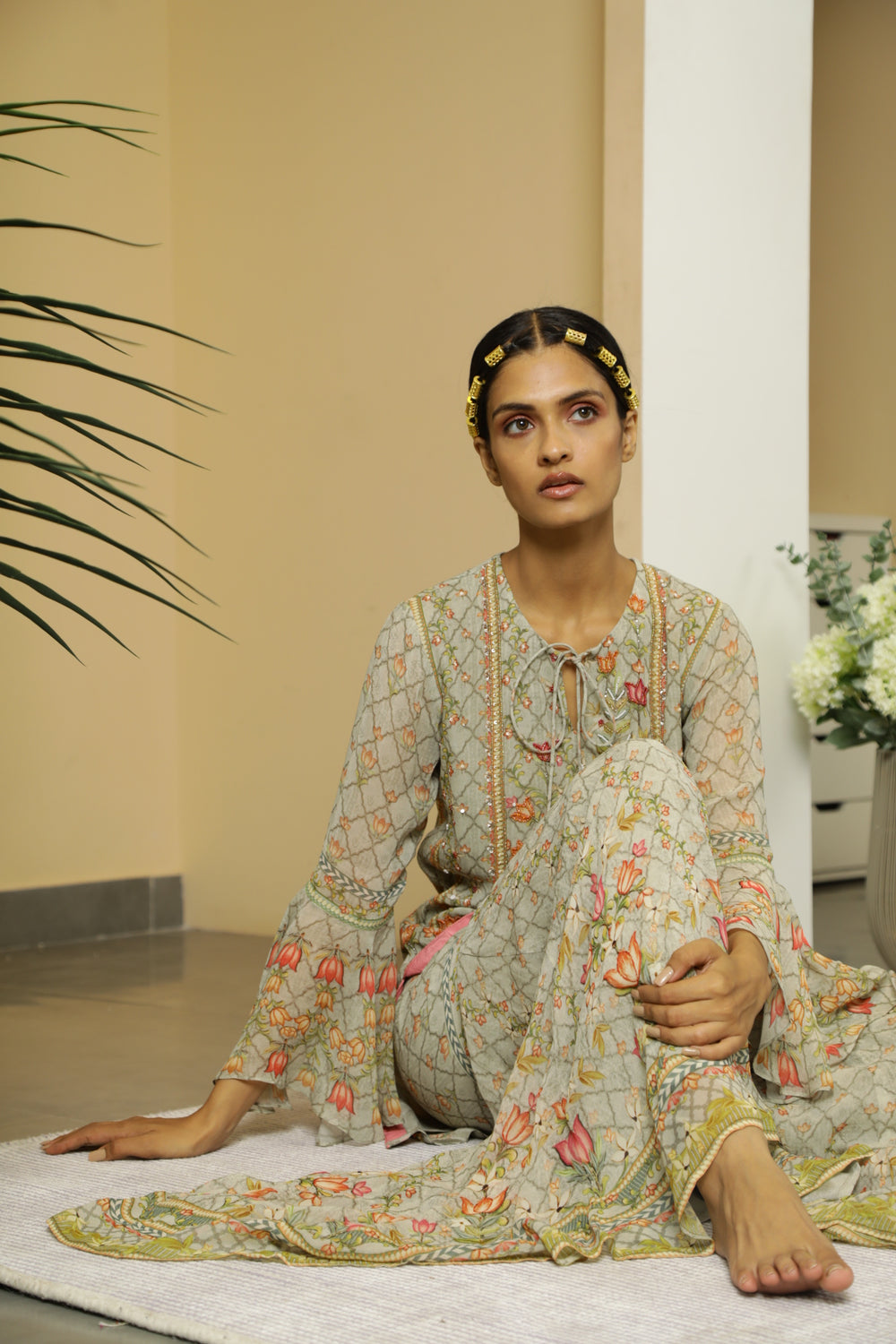 Nazia Gharara Set