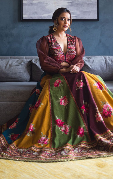 Nisha Aggarwal in Tahira Lehenga Set