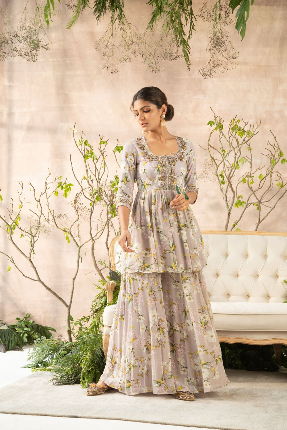 Mihika Sharara Set