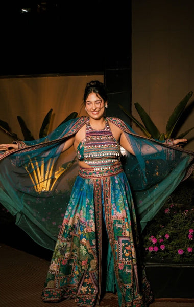 Sakshi Sindhwani in Mehreen Lehenga Set