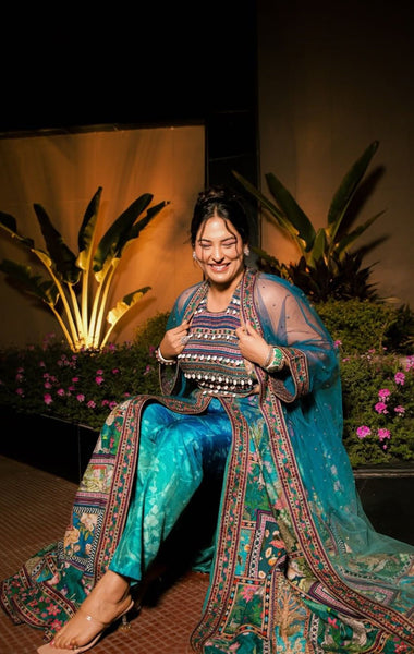 Sakshi Sindhwani in Mehreen Lehenga Set