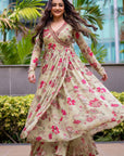 Trisha Krishan in Mysa Angrakha Set