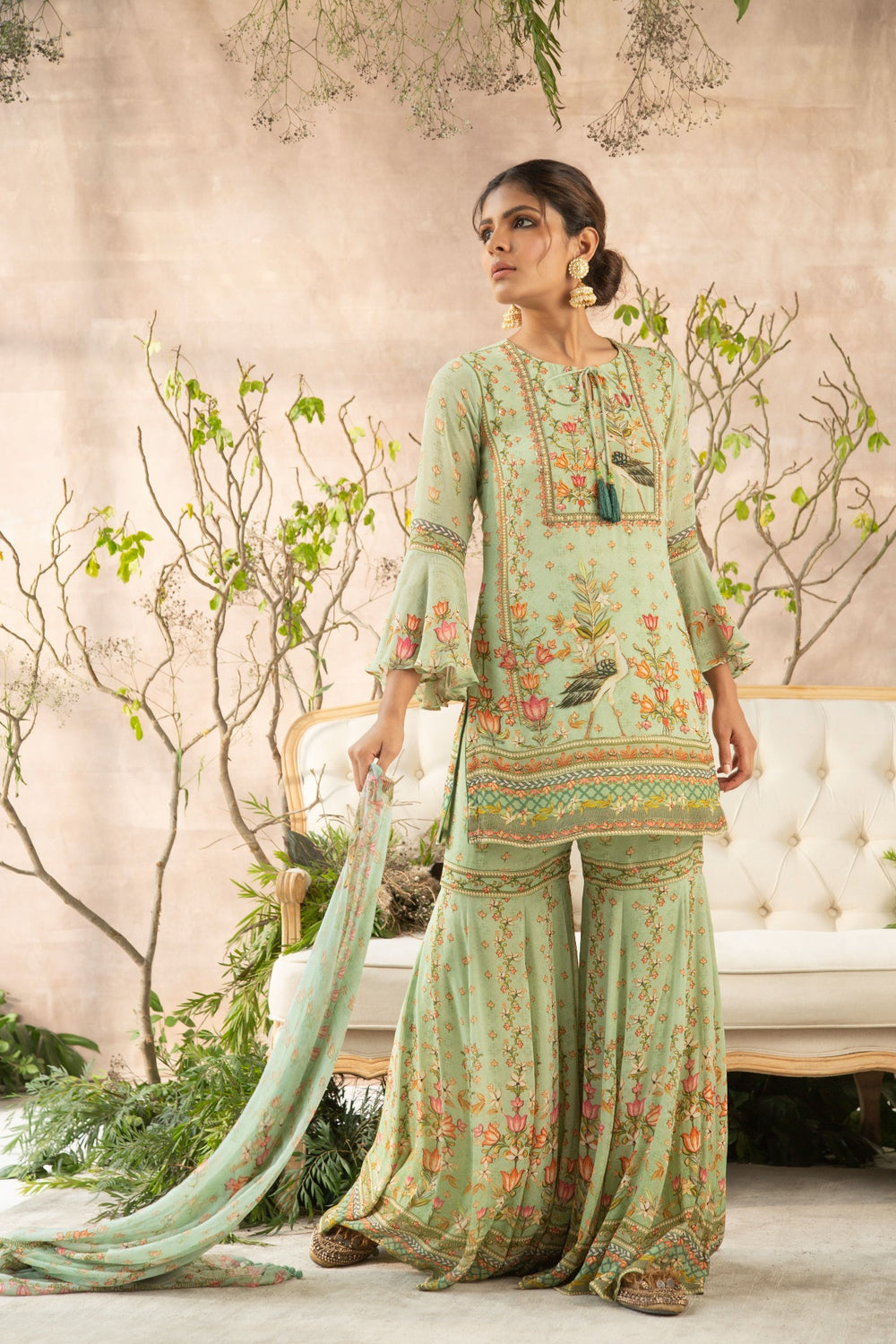 Mahira Gharara Set