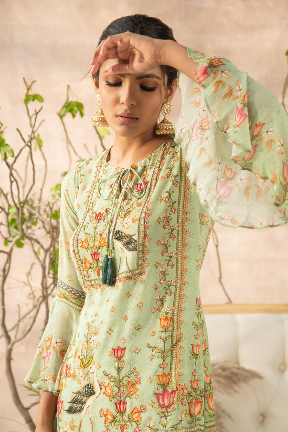 Mahira Gharara Set
