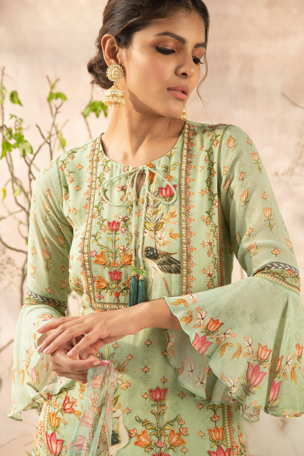 Mahira Gharara Set